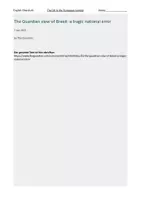 Vorschau - Test - Klausur: UK and EU - the brexit (11.-13. Klasse) + EWH - Seite 2