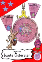 Vorschau - Arbeitsblätter - Legekreis bunte Ostereier - Leseverständnis - Deckblatt