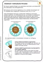 Vorschau - Mal- und Bastelvorlagen - Schneeglöckchen im Jahreslauf - Legekreis zum Frühblüher - Seite 2