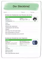 Vorschau - Arbeitsblätter - DaZ/DaF: Mein Steckbrief – Ich stelle mich vor (Schreib- & Sprechtraining) - Seite 3