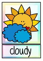 Vorschau - Merkblätter - Bild- und Wortkarten "weather" + Buddybook & Wettervorhersage - Seite 2