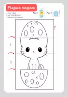 Vista previa - Manualidades / Dibujos para colorear - Manualidades de Pascua para niños - página 3