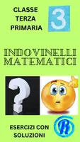 anteprima - Materiale di supporto/inclusione - Indovinelli matematici terza elementare - Pagina di copertina
