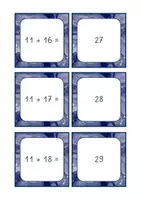 Vorschau - Spiele - Zahlenraum30 / Zahlenraum40 Addition Zuordnungskarten - Seite 2