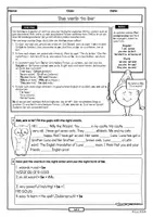 Vorschau - Arbeitsblätter - The verb 'to be' • ABs + Musterlösung - Seite 3