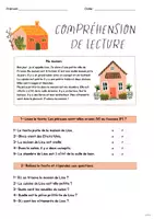 Vorschau - Arbeitsblätter - Materialpaket la maison meuble préposition de lieu - Deckblatt