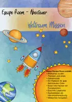 Vorschau - Stundenentwürfe - Escape Room: Im Weltall (Planeten lernen) - Deckblatt
