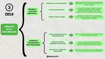 Vista previa - Para docentes: organización, planificación y formación - Paquete de materiales: BLOQUES DE CONTENIDOS + SABERES BÁSICOS POR CICLO - página 1