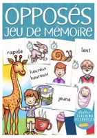 Aperçu - Jeux - les opposés jeu de mémoire français - Page de couverture