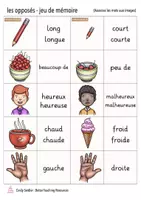 Aperçu - Jeux - les opposés jeu de mémoire français - Page 3
