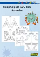 Vorschau - Mal- und Bastelvorlagen - Das mompitzige Abc zum Ausmalen - Deckblatt