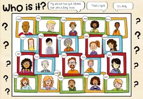 Vorschau - Arbeitsblätter - Describing people (Kopiervorlage und Präsentationsfolie für Speaking oder Writing exercises) - Seite 3