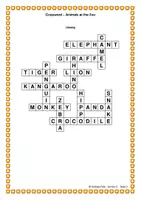 Vorschau - Spiele - Crossword Animals at the Zoo - Kreuzworträtsel zu Zootieren - Seite 2