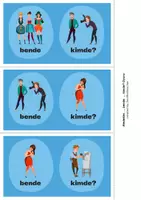 Vorschau - Spiele - Meslekler, ... bende, ... kimde? Oyunu (Berufe auf Türkisch, ich habe / wer hat Spiel) - Seite 1
