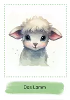 Vorschau - Bildkarten - DaZ/DaF: Wort-Bild-Karten zu Ostern – Wortschatztraining mit Spaß - Seite 2