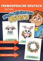 Vorschau - Bildkarten - DaZ/DaF: Wort-Bild-Karten zu Ostern – Wortschatztraining mit Spaß - Deckblatt