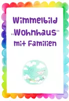 Vorschau - Poster - Wimmelbild Wohnhaus - Deckblatt