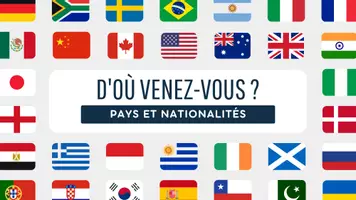 Vorschau - Präsentationen/Tafelbilder - Nationalités et pays Présentation - Seite 1