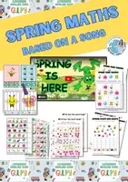 anteprima - Giochi - Spring maths based on a song - Pagina di copertina