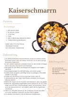 Vorschau - Arbeitsblätter - FREEBIE: Rezept für Kaiserschmarrn "Du" Form für 3./4.Kl & DAF DAZ - Seite 2