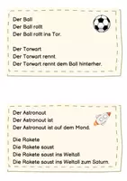 Vorschau - Stationenlernen - Lesen üben - Klasse 1 - Flüssiges Lesen mit Lesetreppen - Seite 2