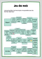 Vorschau - Spiele - Jeu des mots - verbes irréguliers - Deckblatt
