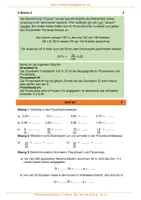 Vorschau - Arbeitsblätter - Prozentrechnen 1 / Basiswissen / Berechnung mit dem Dreisatz / Grafische Darstellungen - Seite 3