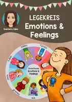 Vorschau - Stationenlernen - Legekreis: Emotions & Feelings - Deckblatt
