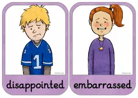 Vorschau - Merkblätter - Flashcards: Emotions & Feelings - Seite 3