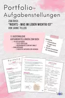 Vorschau - Anderer Materialtyp - Portfolio-Aufgabenstellungen zu "Nichts" - Deckblatt