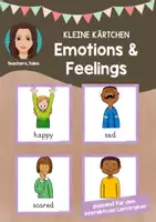 Vorschau - Stationenlernen - Interaktiver Lerntrainer: Emotions & Feelings - Deckblatt