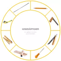 Vorschau - Stationenlernen - Werken mit Holz - Legekreis "Messen und Anreißen" - 2-fach differenziert - Seite 2