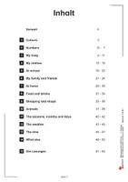Vorschau - Arbeitsblätter - Bildungsstandard Englisch Klasse 4 | Wortfelder, Colours, Numbers, Animals, Food, Family, Seasons, Time, Lernzielkontrolle | Englisch Grundschule Klasse 4-5 Lösungen - Seite 2