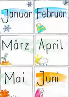 Vorschau - Bildkarten - Kalender: Bildkarten (Gesamtpaket) - Seite 1