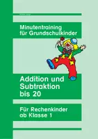 Vorschau - Arbeitsblätter - Minutentraining Rechnen bis 20 - Deckblatt