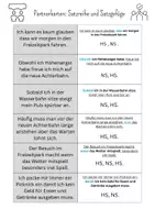 Vorschau - Spiele - Partnerkarten Satzreihe und Satzgefüge - Deckblatt