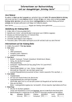 Vorschau - Präsentationen/Tafelbilder - Informationen zur Buchvorstellung für Schüler - Seite 1