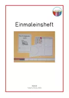 Vorschau - Arbeitsblätter - Einmaleinsheft zur handelnden Erarbeitung der Einmaleinsreihen - Deckblatt