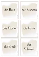 Vorschau - Spiele - Mittelalter – Spiel „Paare finden“ für die 3./4. Klasse (Sachunterricht Grundschule) - Seite 3