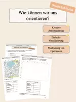 Vorschau - Arbeitsblätter - Wie können wir uns orientieren? - Deckblatt