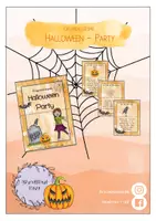 Vorschau - Spiele - Gruppenlesespiel Halloween - Party - Deckblatt