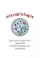 Vorschau - Arbeitsblätter - Mikrobiologie Bakterien, Viren, Mikrobiome, Pilze, Mikroorganismen - Seite 1
