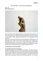 Vorschau - Arbeitsblätter - Was ist Philosophie-5:6 - Deckblatt