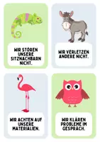 Vorschau - Bildkarten - Flashcards "Klassenrituale" - Seite 3