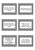 Vorschau - Anderer Materialtyp - Discussion Cards / Topics (AmE) - Seite 1