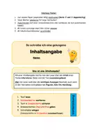 Vorschau - Merkblätter - Fächer zum Thema "Eine Inhaltsangabe schreiben" - Seite 3