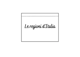 anteprima - Altro tipo di materiale - Lapbook regioni italiane da stampare - Pagina 3
