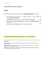 Vorschau - Klassenarbeiten - Deutschklausur 11 Kommunikation – Ein netter Kerl - Seite 1