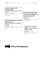 Vorschau - Arbeitsblätter - Unterrichtsstunde: Massenbewegungen in den Alpen - Gefahren für den Menschen - Seite 3