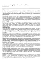 Vorschau - Arbeitsblätter - Aeneis von Vergil - Infotext und Übungen - Seite 1
